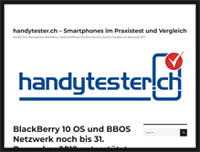 Tablet Screenshot of handytester.ch